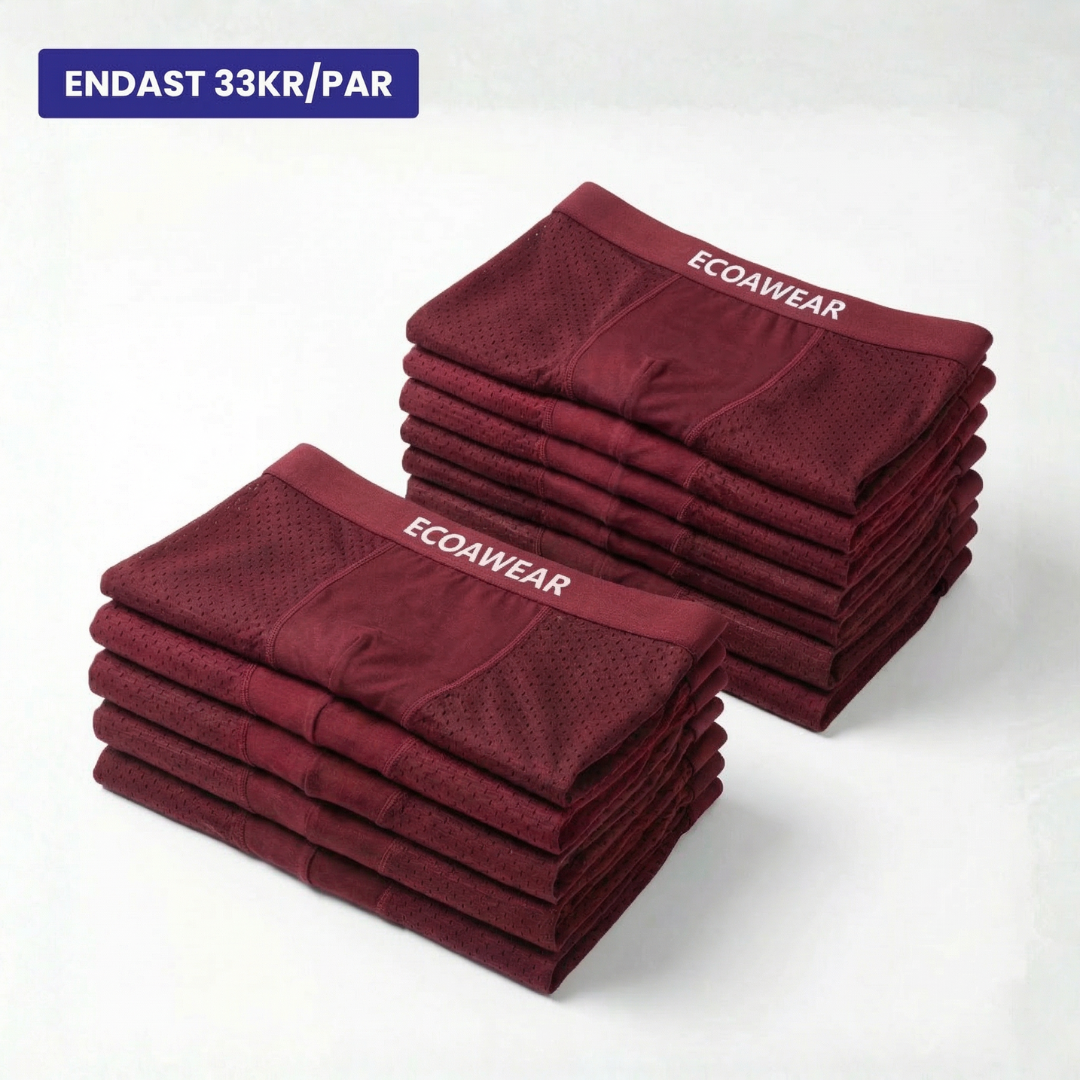 EcoaWear® Bambuboxers Sommarfärger 5-Pack | Få 7 extra GRATIS