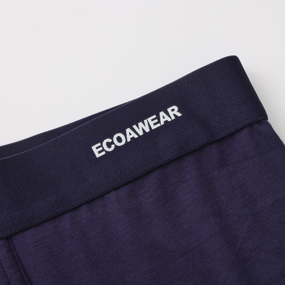 EcoaWear® Klassiska bambu kalsonger med längre ben och ficka