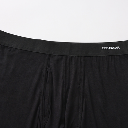 EcoaWear® Klassiska bambu kalsonger med längre ben och ficka