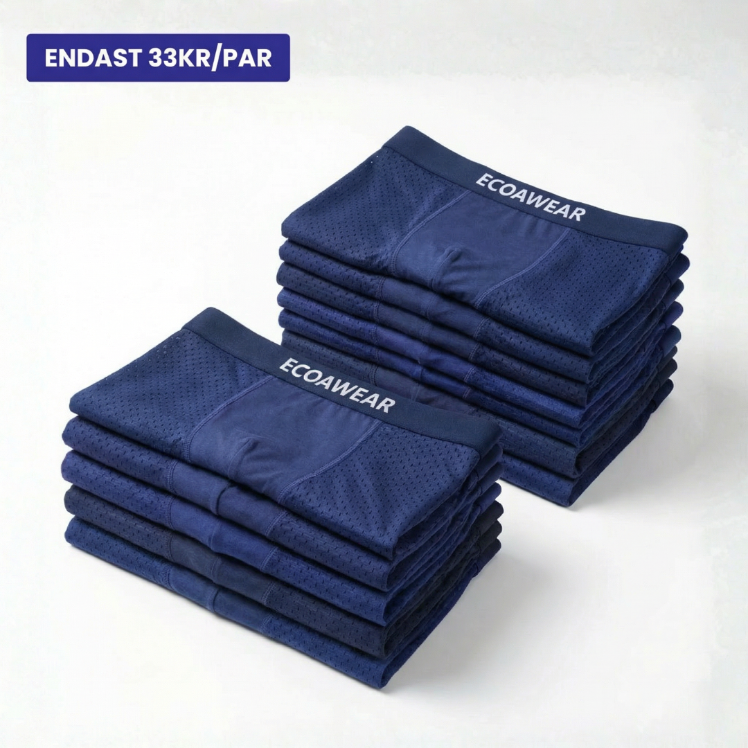 EcoaWear® Bambuboxers Sommarfärger 5-Pack | Få 7 extra GRATIS