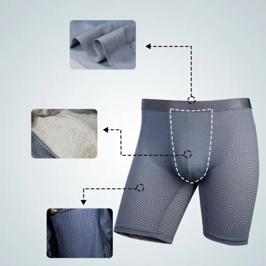 Långa EcoaWear Boxershorts (Köp 2 & få 2 GRATIS)
