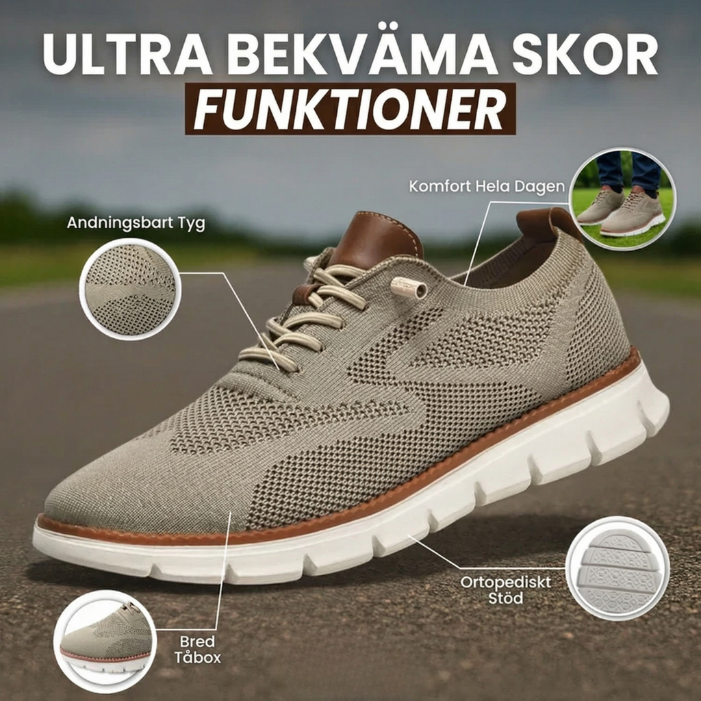 EcoaWear® Ortopedisk Vardagssko
