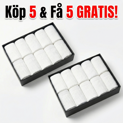 EcoaWear® Bambu Strumpor 5-Pack | Få 5 extra GRATIS