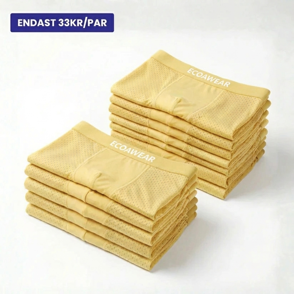 EcoaWear® Bambuboxers Sommarfärger 5-Pack | Få 7 extra GRATIS