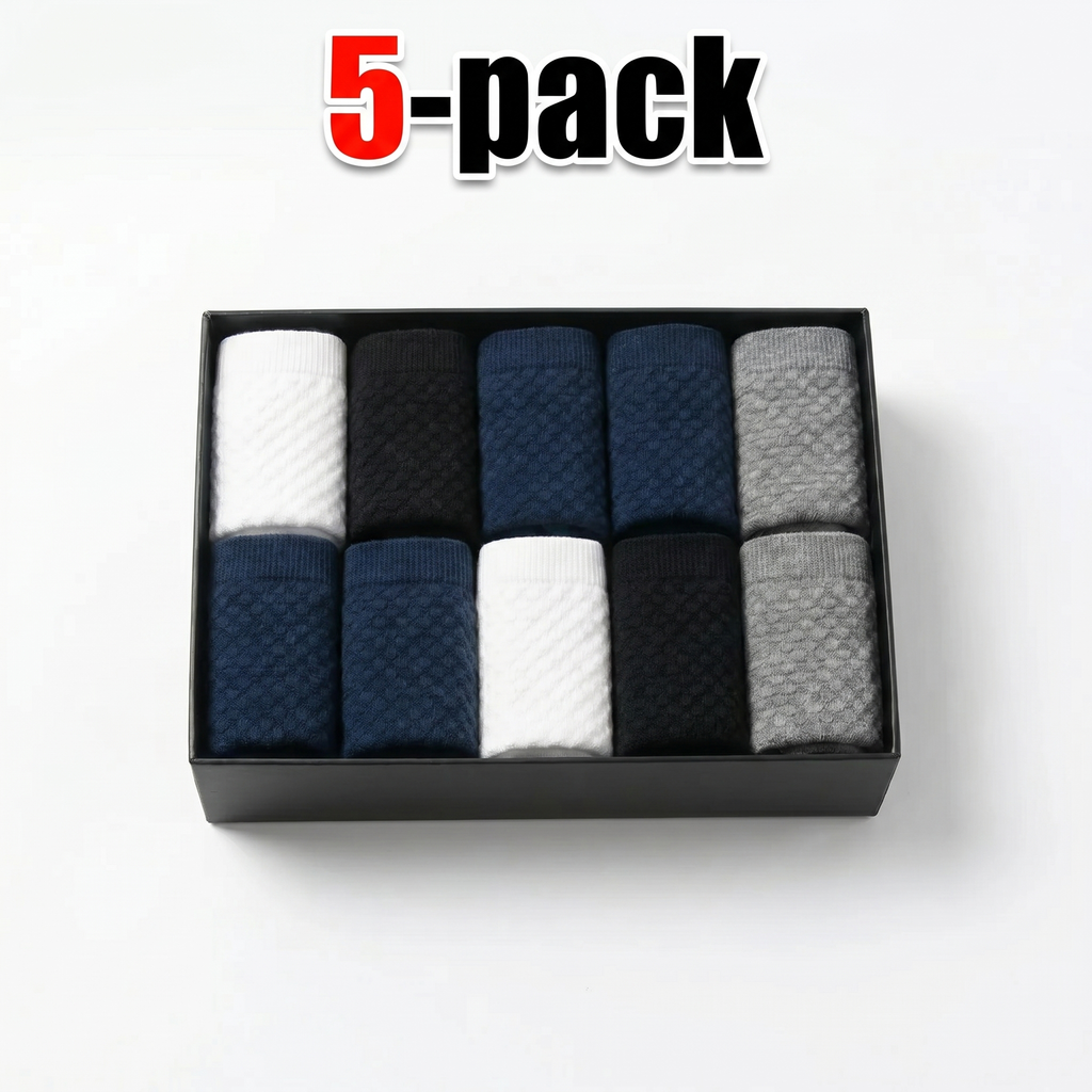 Premium bambustrumpor (5-pack)